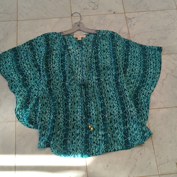 MICHAEL Michael Kors Tops - Michael Kors blouse. Size S. NWOT. Green snake skin print